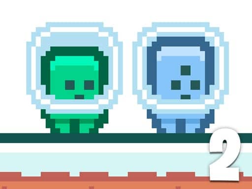 Screenshot von Green and Blue Cuteman 2