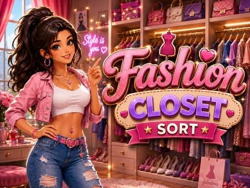 Screenshot von Fashion Closet Sort