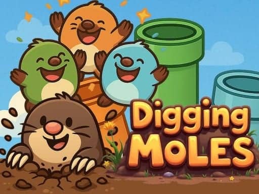 Screenshot von Digging Moles