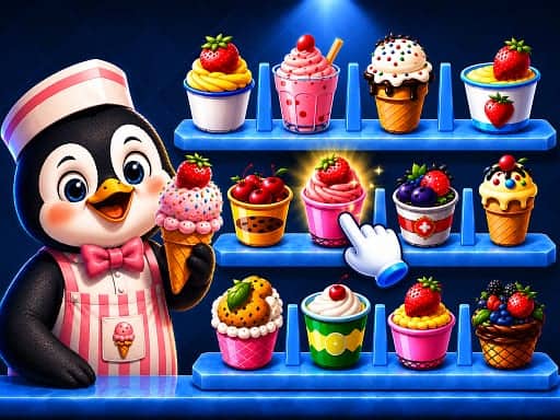 Screenshot von Ice Cream Sort