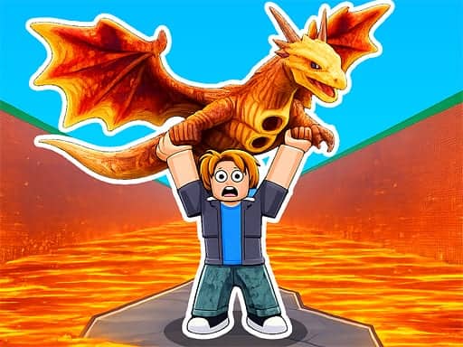 Screenshot von Brainrots Lava Survive Online