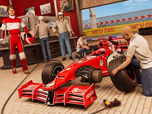 Screenshot von Formula Racing Games Car Game