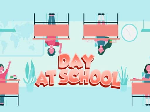 Screenshot von Day at school