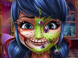 Screenshot von Dotted Girl Halloween Makeup