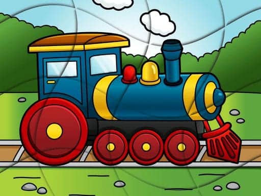 Screenshot von Transport Wavy Jigsaw