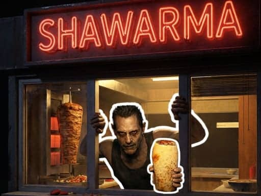 Screenshot von Scary Shawarma Kiosk: The Anomaly