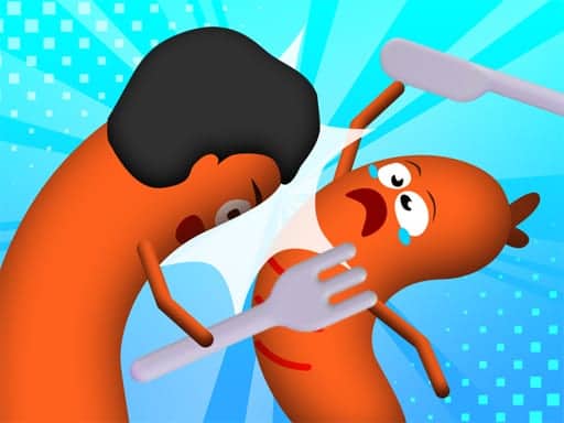 Screenshot von Sausage Rivals 3D