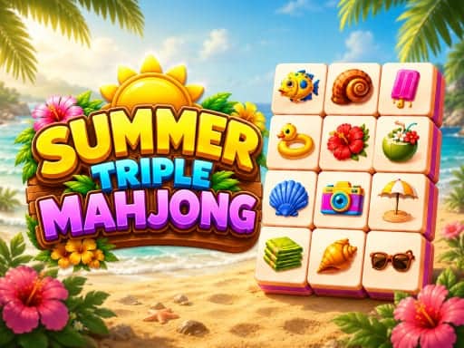 Screenshot von Summer Triple Mahjong