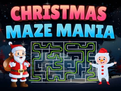 Screenshot von Christmas Maze Mania