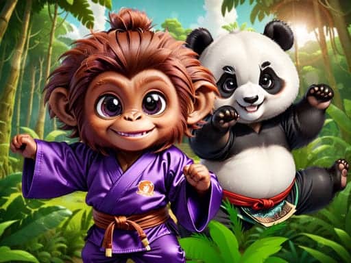 Screenshot von Kung-Fu Little Animals