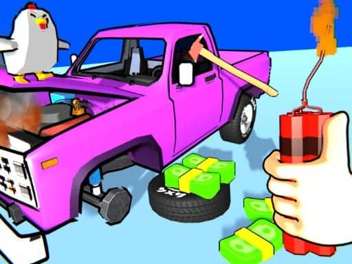 Screenshot von Smash the Car to Pieces!