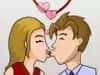 Screenshot von Secret Office Kissing